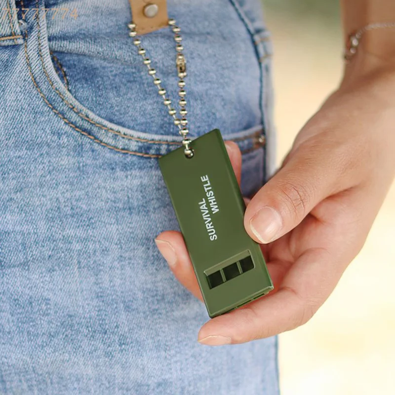 

Облегчение землетрясения, сигнализация первой помощи, компактный портативный сигнал для экстренного выживания на открытом воздухе, высокочастотный спасательный свисток