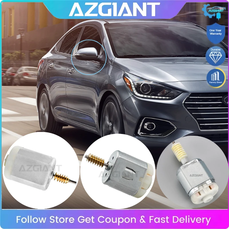 

AZGIANT Car Side Rearview Mirrors Auto Folding Actuator Inner Motor for Hyundai Accent FC-280 Replace Brand New Repair Kits