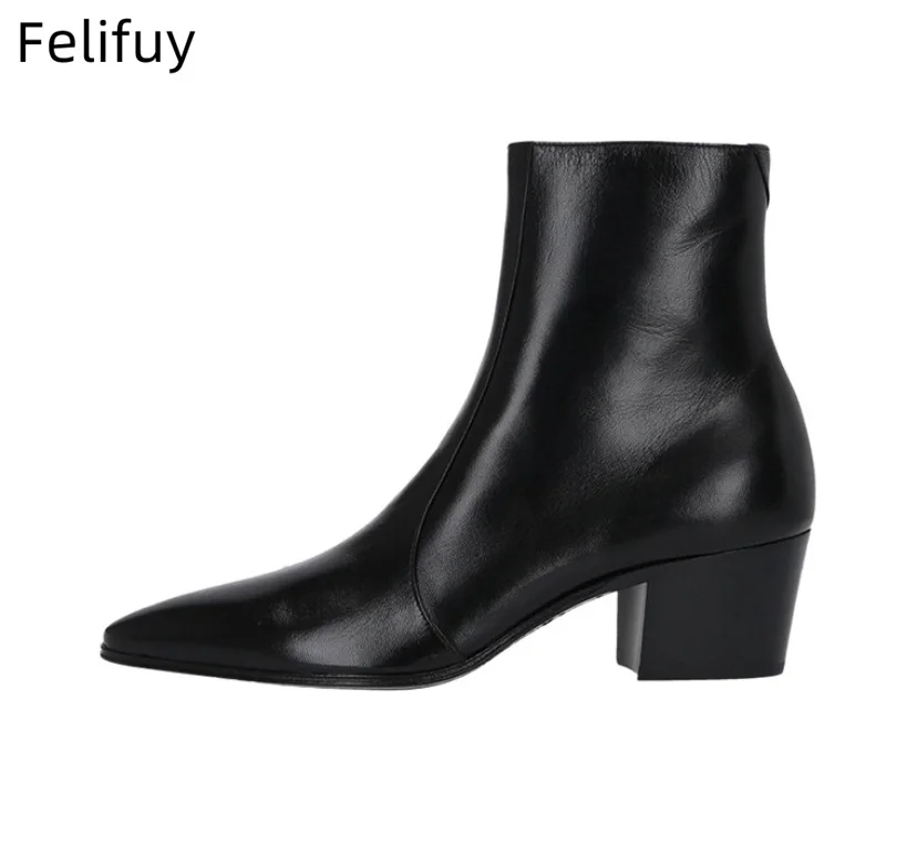 

Мужские классические ботинки челси в стиле ретро из коровьей замши, мужские ботильоны в британском стиле, мужские короткие ботинки, повседневная обувь с высоким берцем