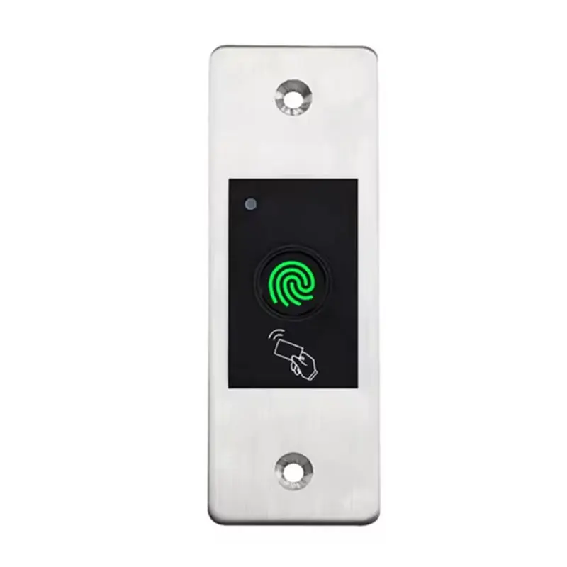 

【BRILLIANT 】Mini IP66 Waterproof Fingerprint Reader RFID Reader Keyless Door Opener Access Control Scanner 800 Users Embedded