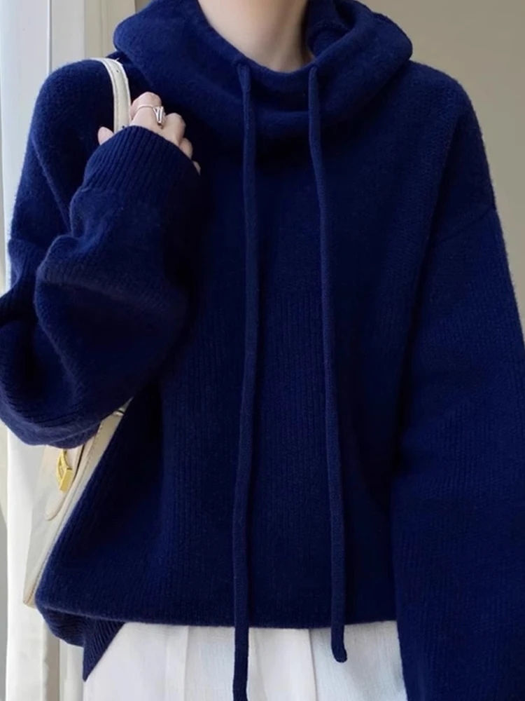 

Comfortable Soft Thiened Casual Woolen Knitted Sweater Autumn Winter New Sle Warm Slimming Versatile Sweater Coat Women