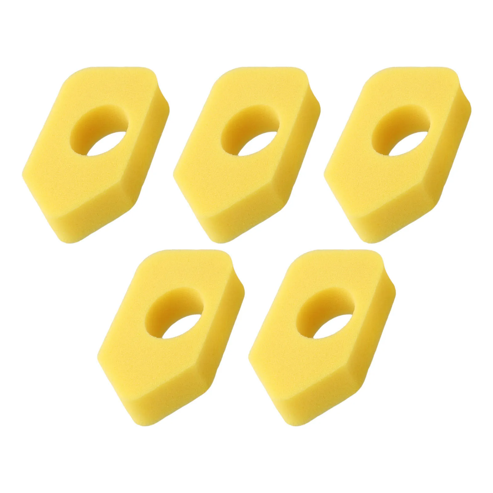 5Pcs Yellow Air Filters For 698369 5088D 5088H 5086K 4216 5099 Chainsaw Outdoor Yard Garden Lawn Mowers Spare Parts Air Filters