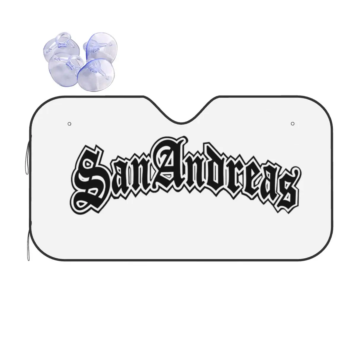 

Sherm Head GTA San Andreas Logo Sunshade Windscreen Car Front Windshield Window Sun Visor Accessories Covers