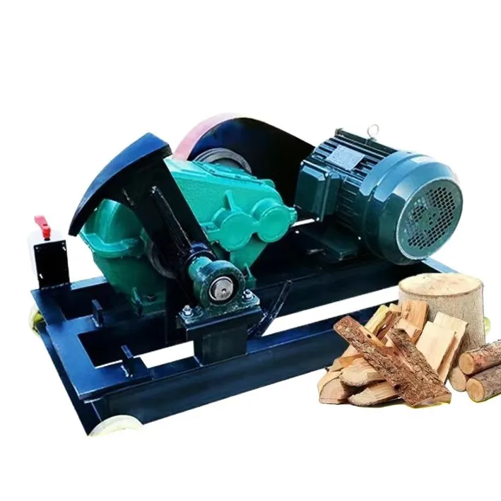 Household automatic electric rural strong wood chopping 220V380V firewood chopping machine