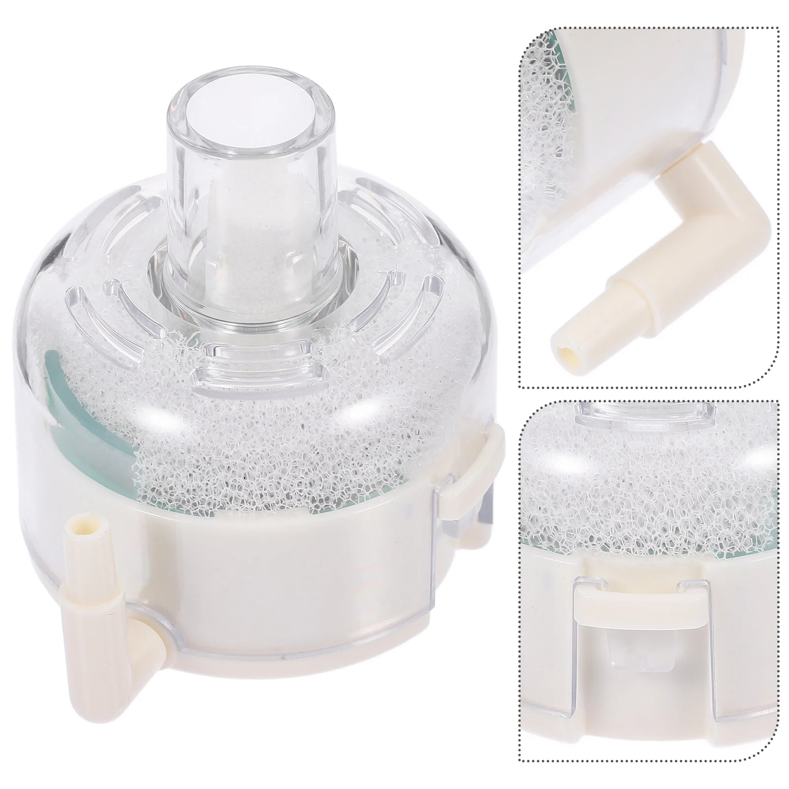 

Sponge Filter For Small Fish Tank Quiet Operation Internal Filtration System Abs Material Sturdy Aquarium Filter Cleaner