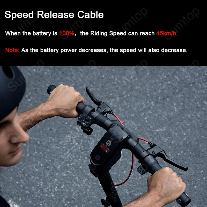 فتح كابلات حد السرعة لـ Ninebot بواسطة Segway Max G3E/G3D Scooter Max Speed 45km/h خط حد سرعة الإصدار حسب الطلب #2