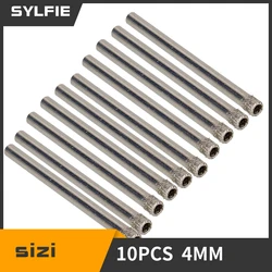 4mm Diamond Coated Hole Saw Core Drill Bits Glass Tile Marble Granite Pack Of 10