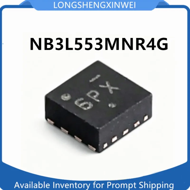 1PCS NB3L553MNR4G New Silk Screen 6P* Original DFN8 Clock Buffer Chip in Stock