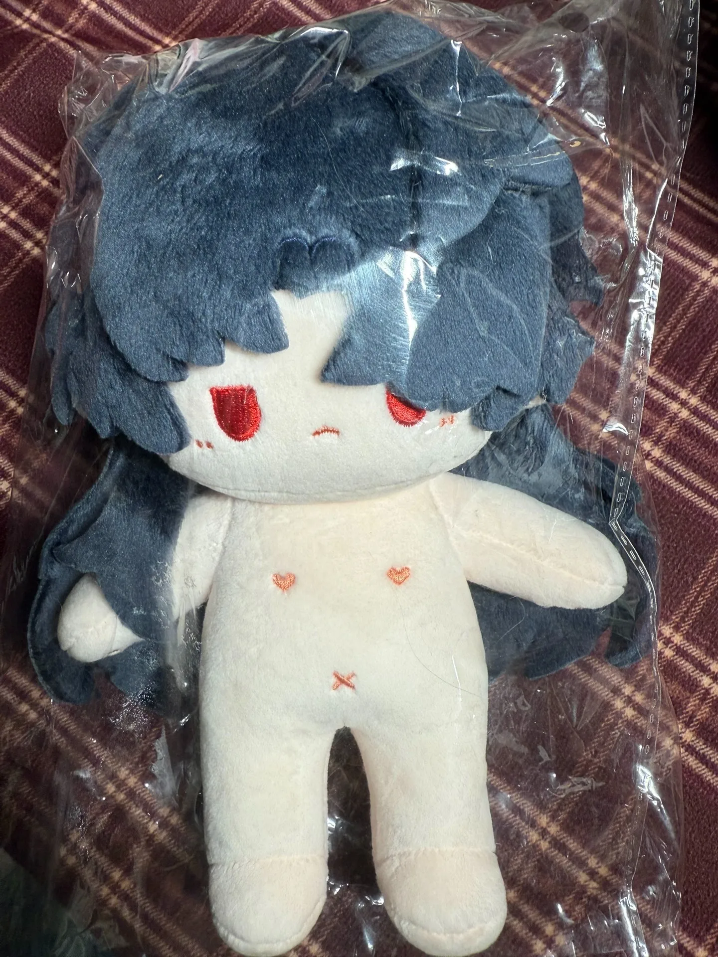 Anime Game Honkai: Star Rail Blade Cosplay Soft Plush Doll Body Dress Up Cotton Stuffed Plushie Toys Figures Gift 20cm