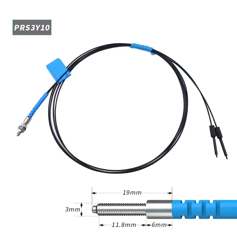 Fiber Optical Sensor PR6Y10 PRS4Y10 PRS3Y10 FR-610 FRS-410 FRS-3 High Precision Fast Response Industrial Automation Detection