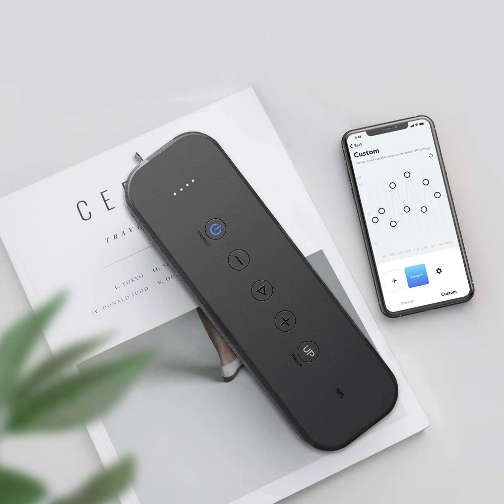 Bluetooth Speaker, BassUp, 12H Playtime, IPX7 Waterproof, Customizable EQ, Stereo Pairing, USB-C