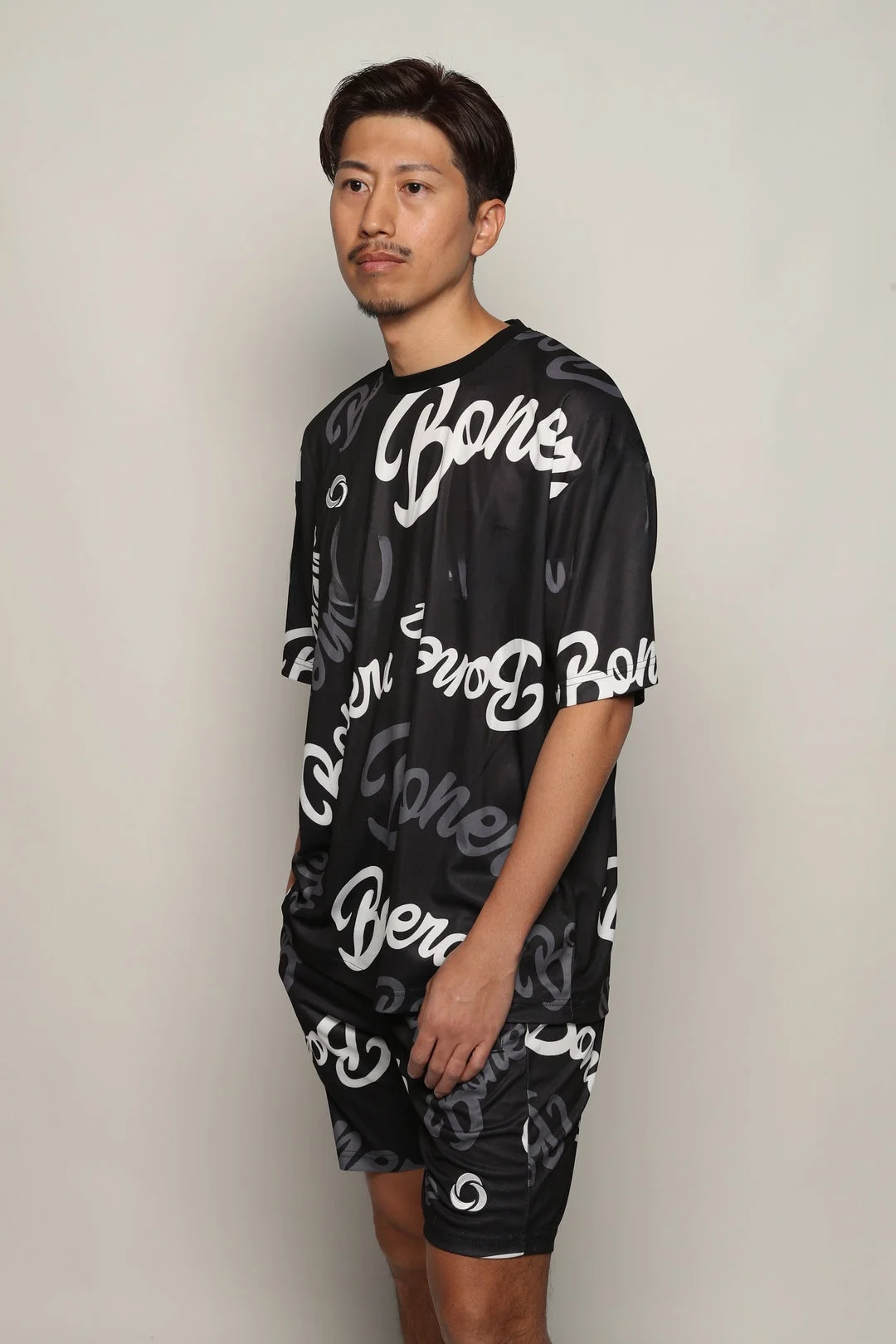 

Bonera Fooall Digital Print Loose Fit Qui Dry Sports Kit T-irt orts ex Summer Youth ort Sve ort Pants