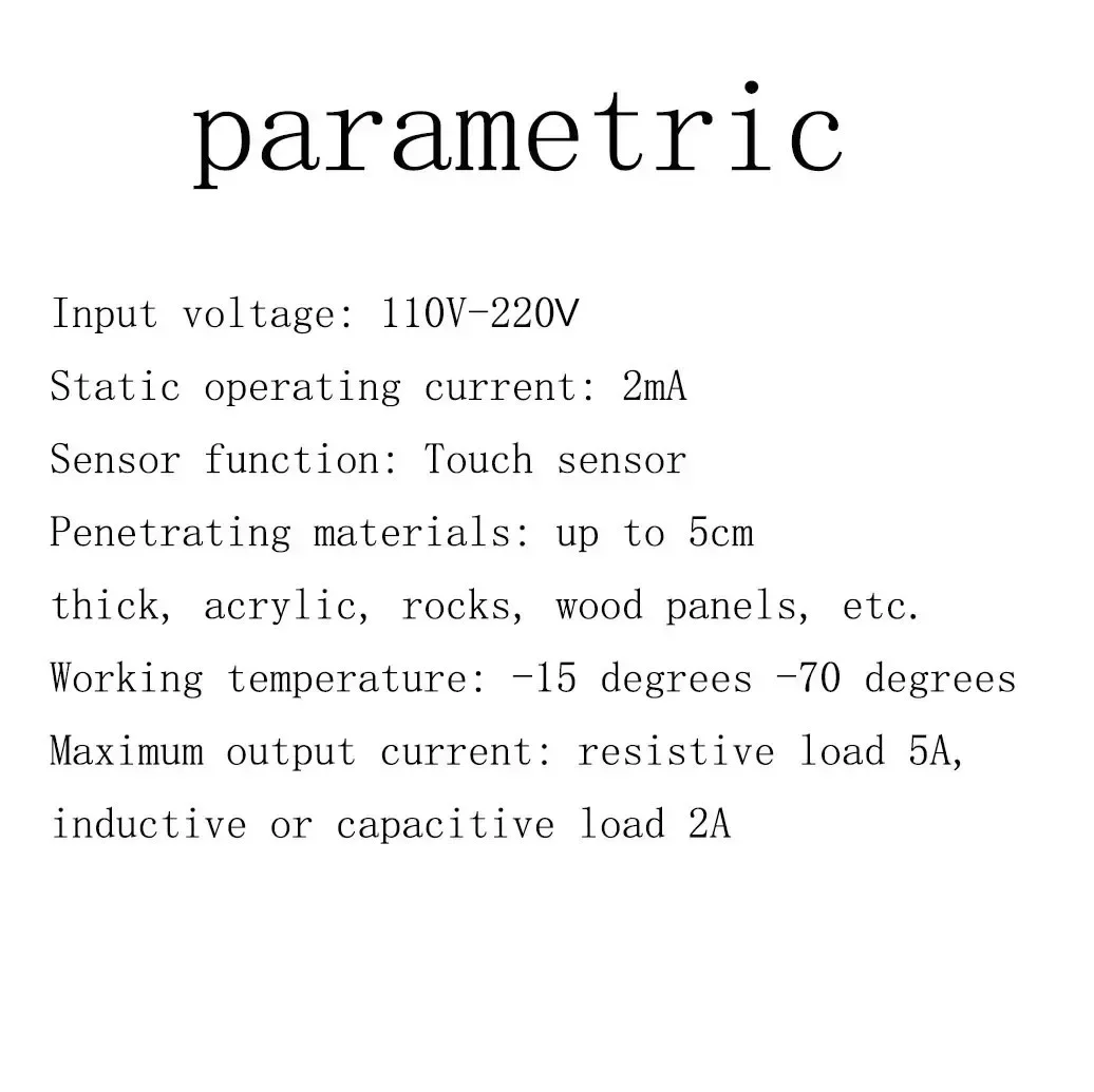 مفتاح مستشعر الجهد العالي مفتاح اللمس التيار المتناوب: 110 فولت-220 فولت منتج الجهد العريض الذي يعمل باللمس تشغيل/إيقاف مستشعر مخفي ذكي