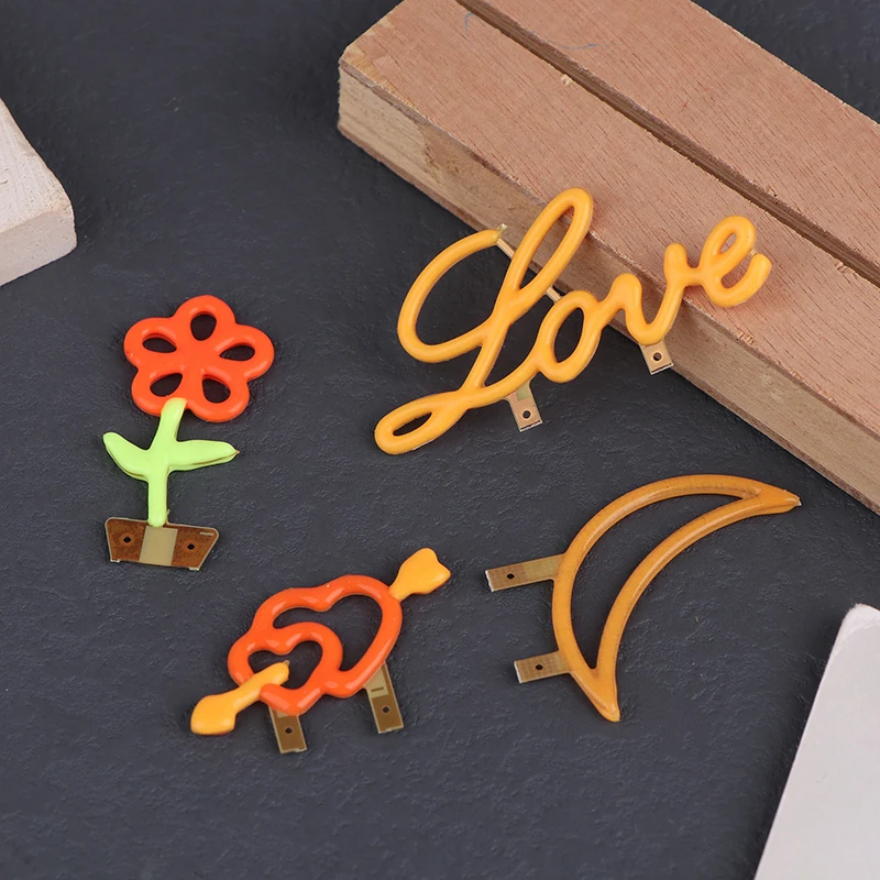 LED Flexible Filament DC 3V Irregular Filament Bulb 100mA Valentine's Day Day Night Light DIY Atmosphere Light Party Decor Light