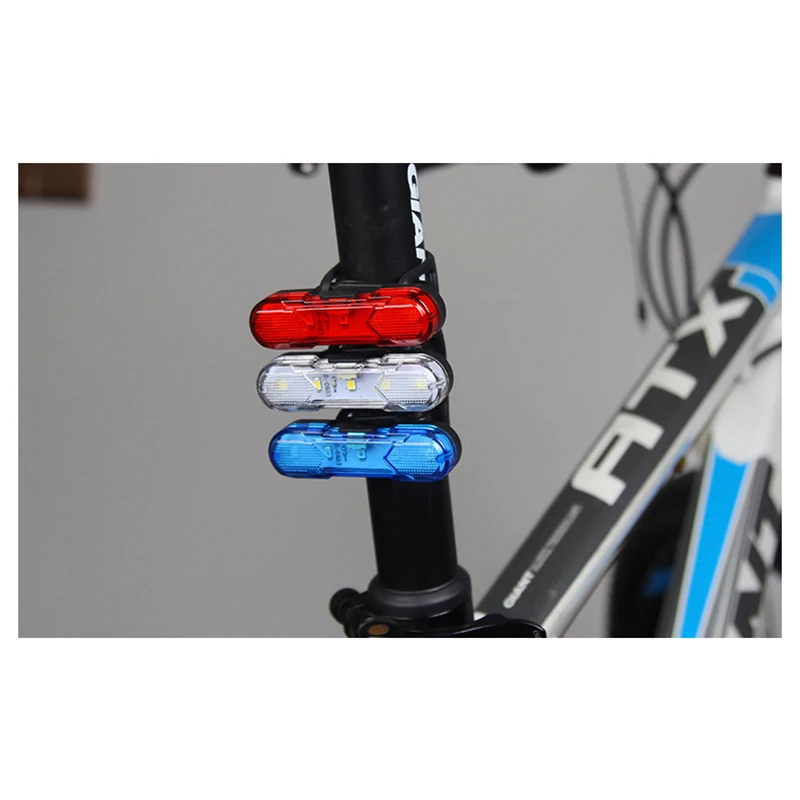 Enquêter arrière de vélo aste par USB, lampe de poche, lumière avant, lanterne arrière, haute visibilité