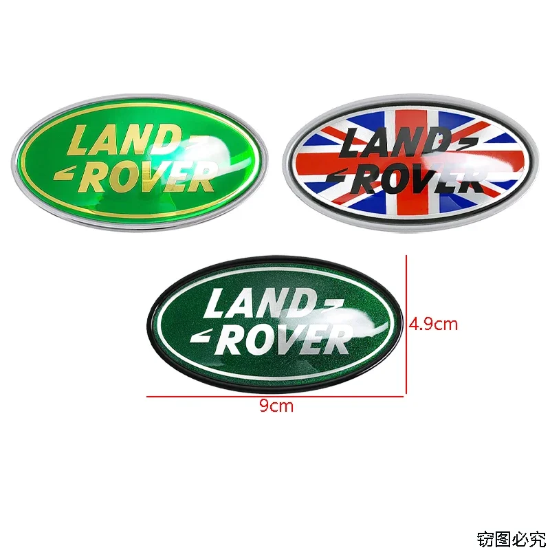 Car Rear Trunk Emblem for Land Rover Range Rover Discovery Evoque Defender 3 4 Velar Freelander Sport Modified Badge Accessories