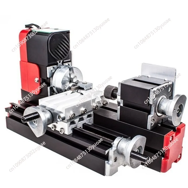 24W miniature stand-alone lathe, miniature combined machine tool stand-alone lathe DIY tool