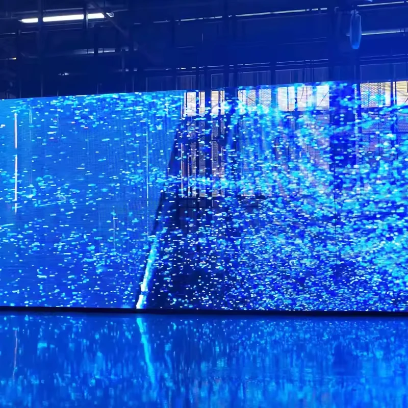 Best Quality 80% Transparency P3.9 Wall Transparent Led Panel Screen Display Christmas Transparent Led Display Screen