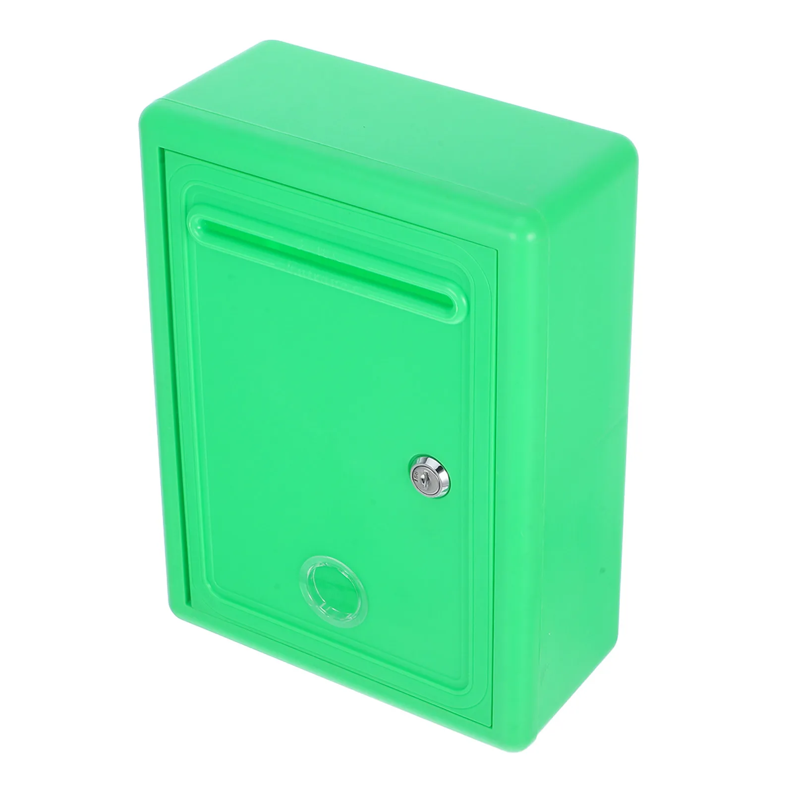 

Suggestion Box Letter Storage Collection Wall Mounted Metal Lock Box Donation Jar Office Mailbox Raffle Voting Boxes Durability