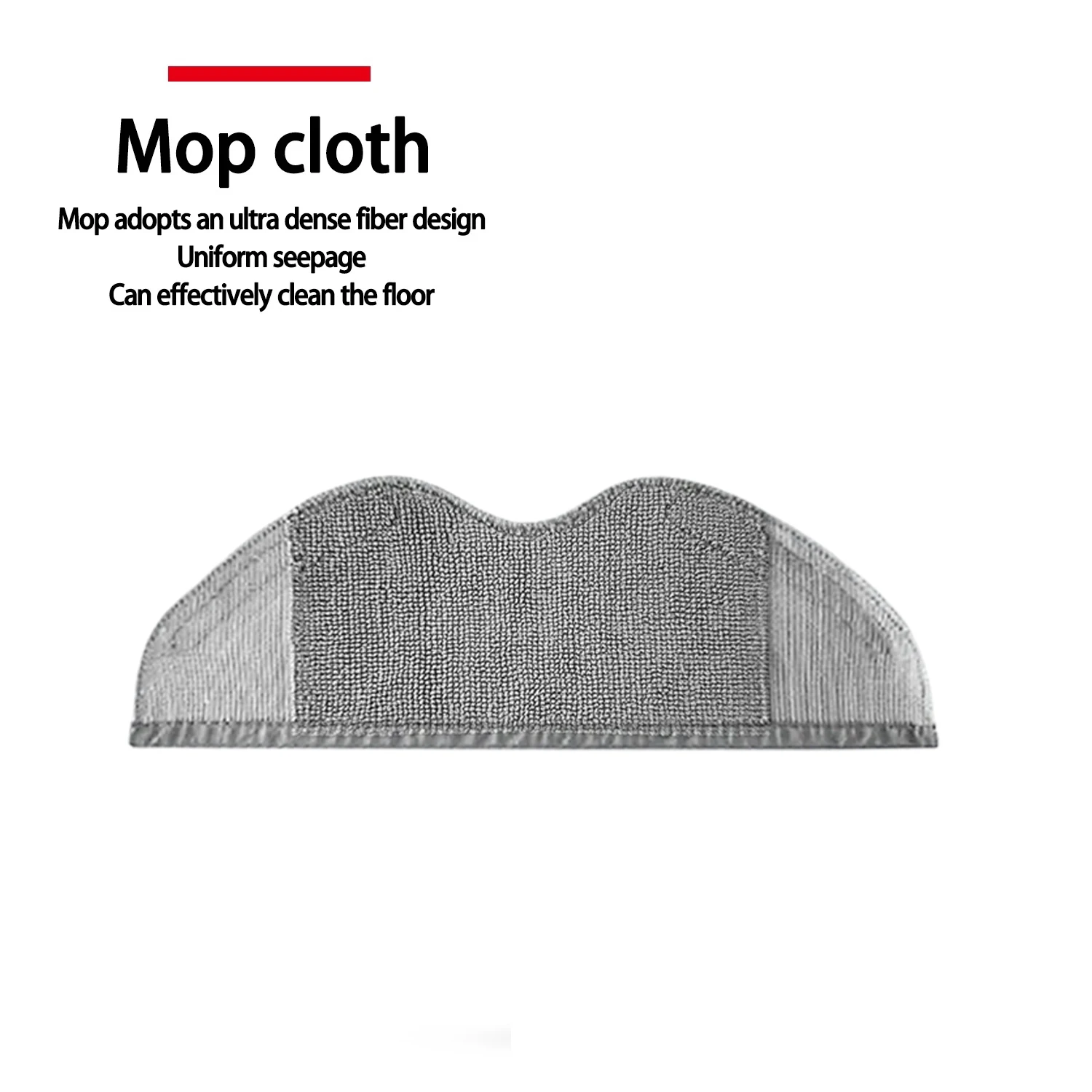 Parte di ricambio per Xiaomi E5/C108 Robot aspirapolvere Spazzola laterale Filtro HEPA Accessori in tessuto per mop