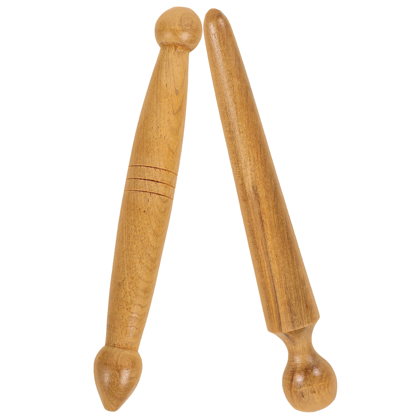 

2pcs Foot Sticks Wooden Reflexology Tools Hand Body Massage Portable Durable Wood Tool For Home Outdoor Use Great