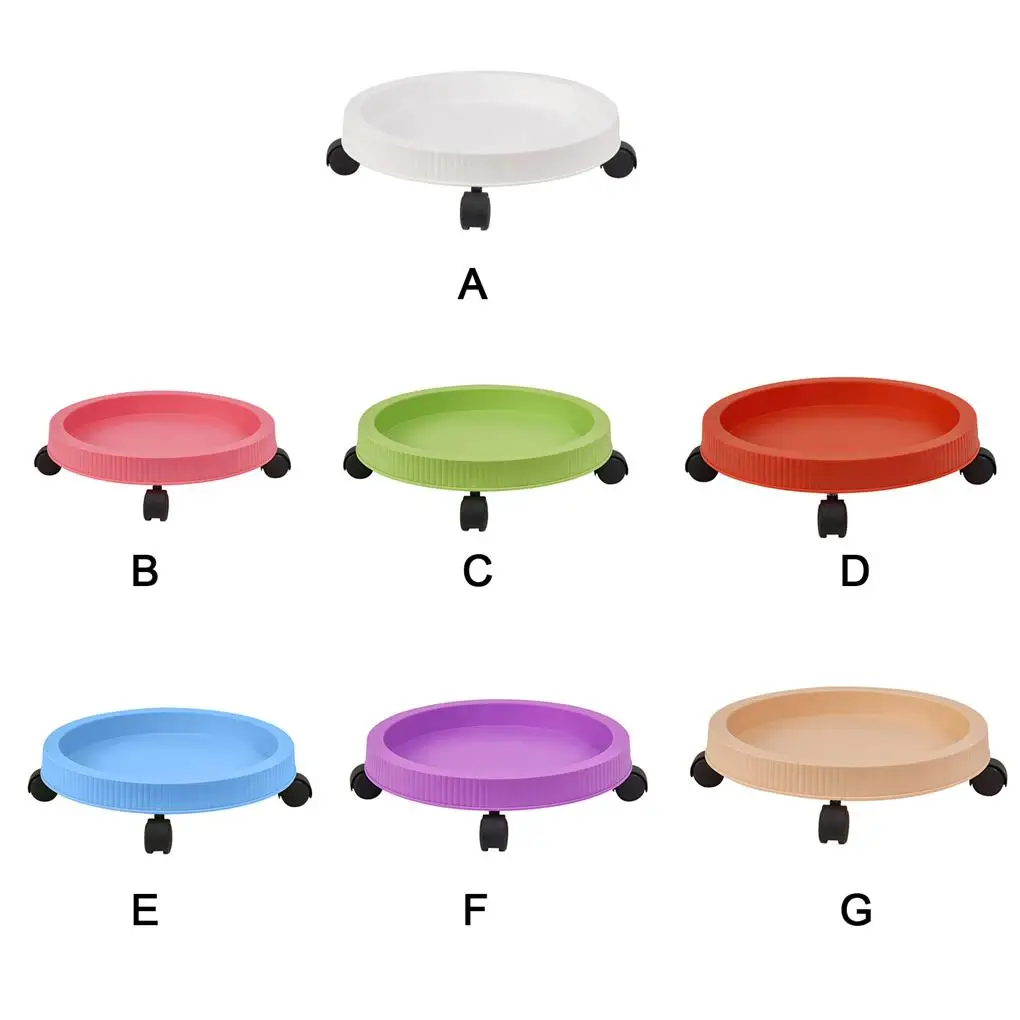 Multi-layer Practical Flowerpot Tray Stand Planting Pot Tray Pallet Pink