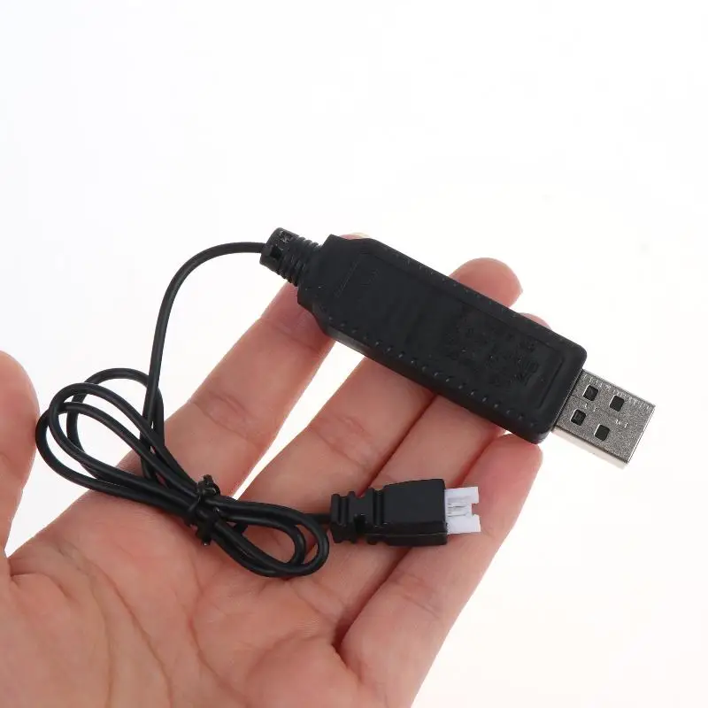 3.7V Li-ion Battery USB Charge Cable LED Indicator XH2.54 JST SM Port for RC Quadcopter Portable Drone Toys