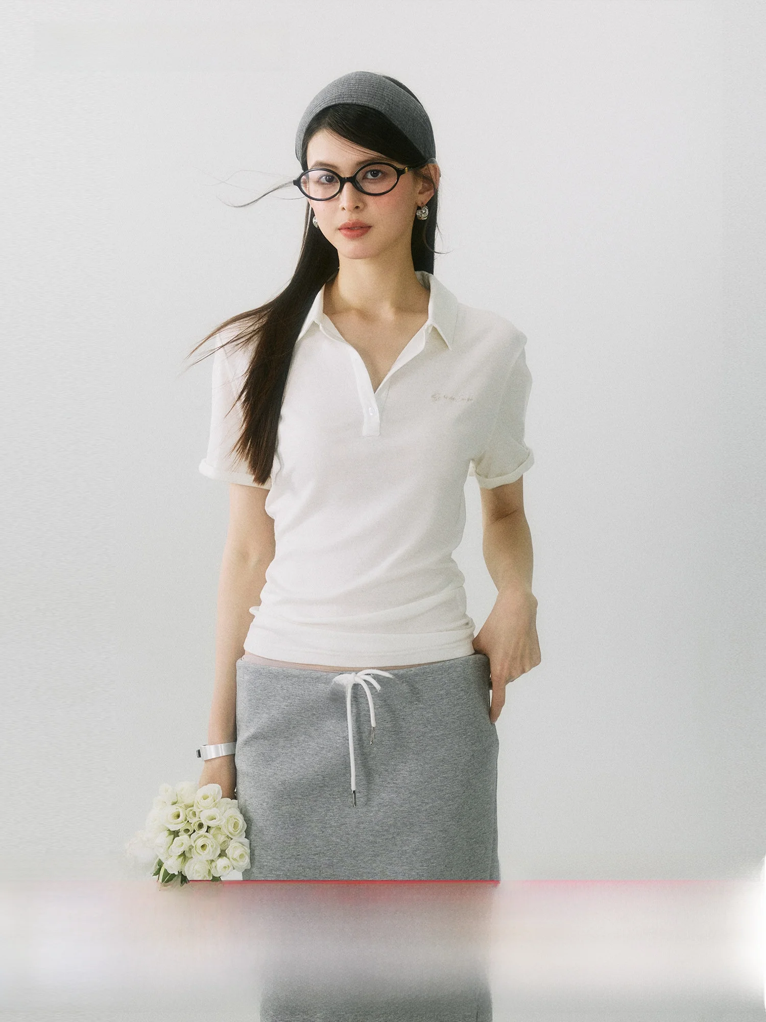 

SereneEase Silk Wool Ne ort Sve T-irt Women's Summer New Comfortable Breathable Base irt Top