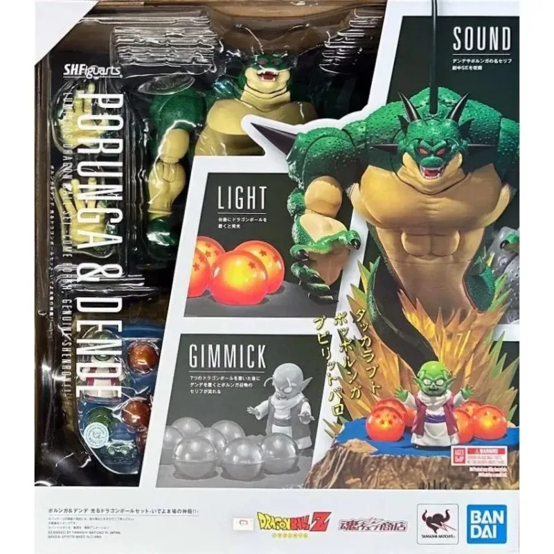 In Stock Original Bandai S.H.Figuarts SHF Dragon Ball Z Namek Shenron Porunga Dende Anime Action Figure Model Toys Hoilday Gifts