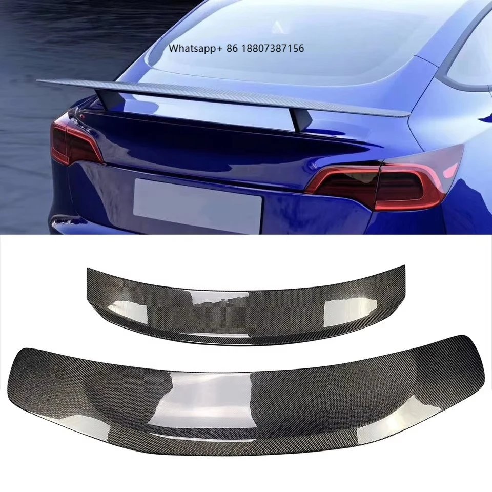 

Model 3 Rear Spoiler forTESLA Carbon Fiber Rear Spoiler Wing Model 3