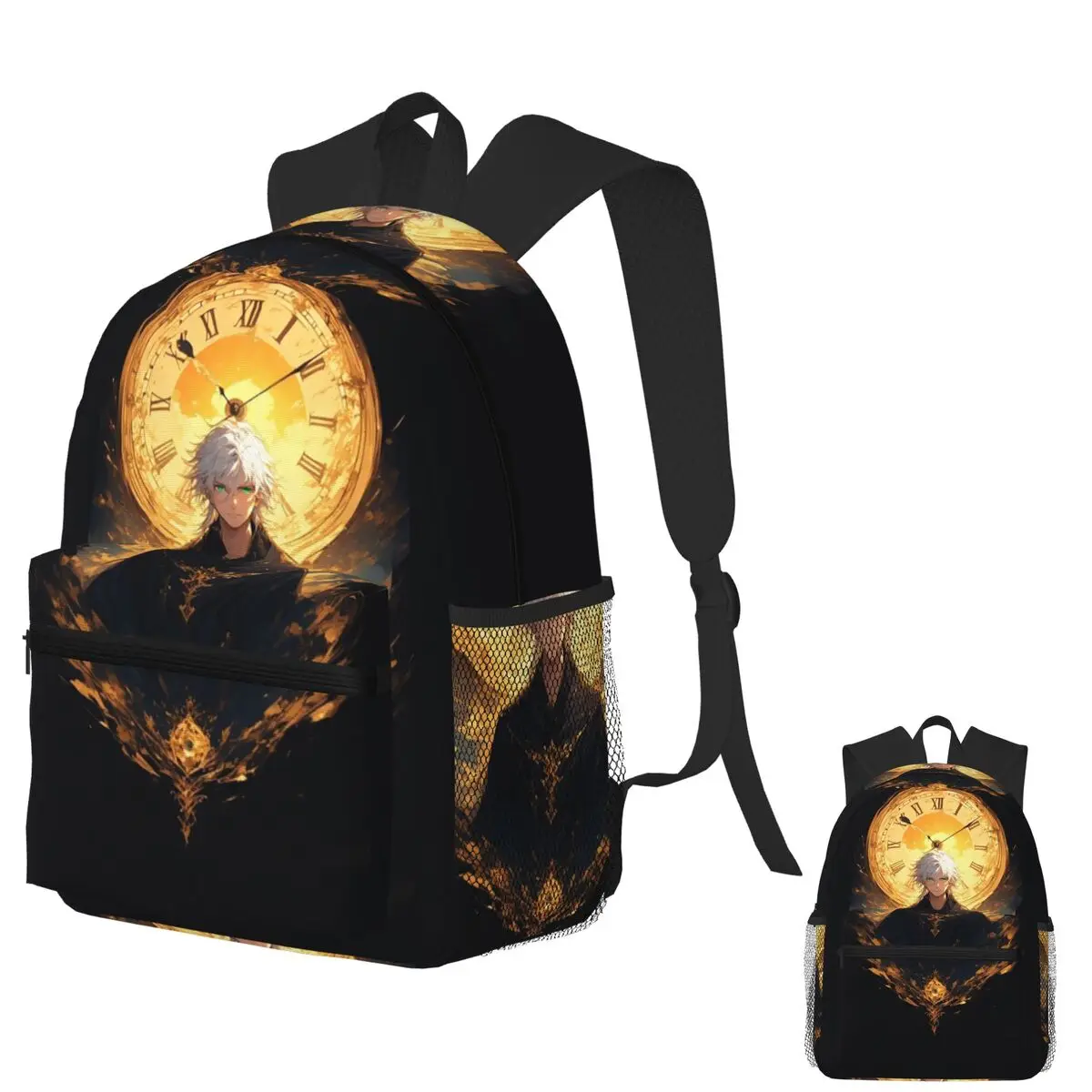 

Timekeeper Student Backpack School Bag Hiking Travel Daypack for Boys Girls Bookbag Shoulder Bags