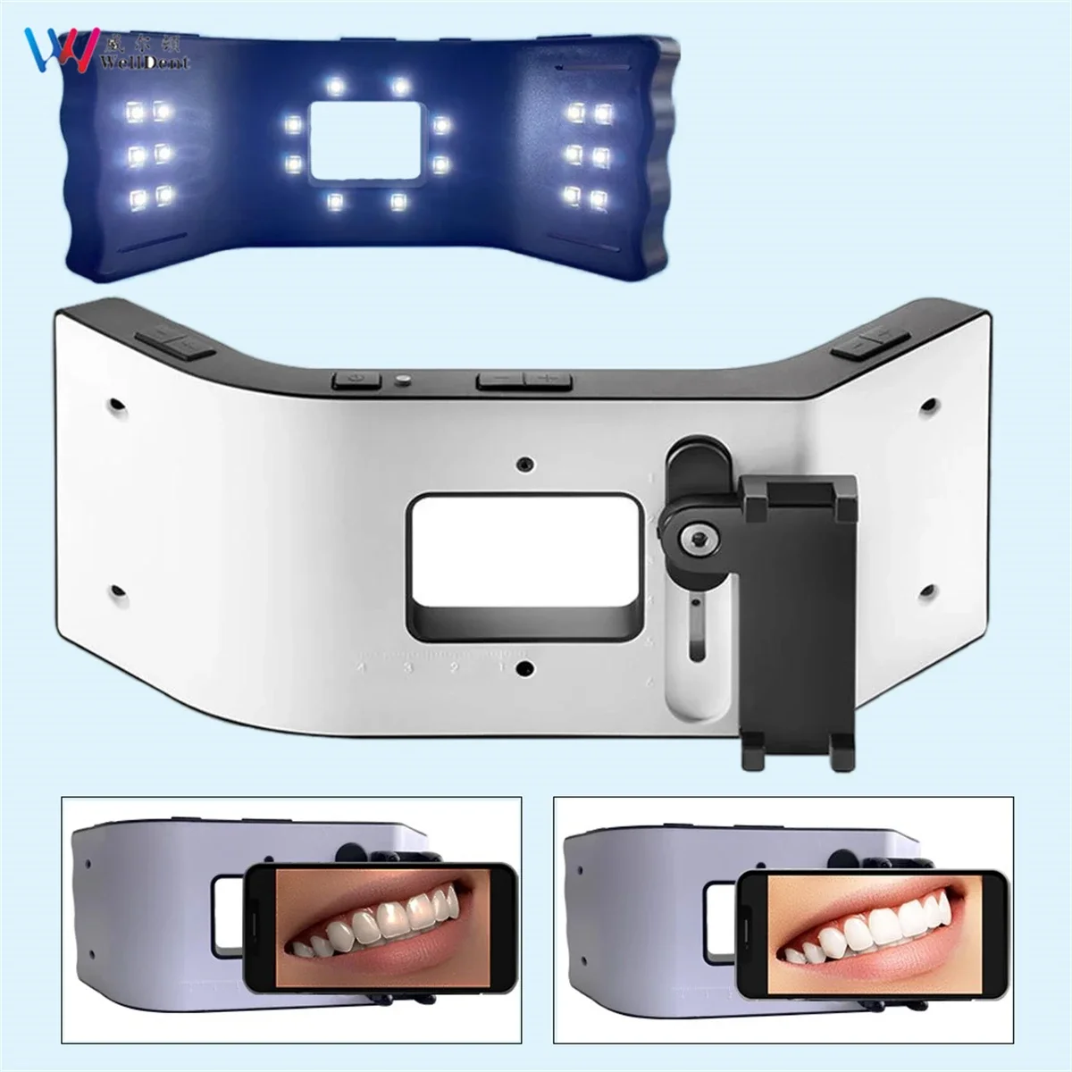 Dental Oral Filling Lamp LED Photography Equipment Photography Flashlight Edge LED Lamp Designed Macro Intraoral Light Dentistry