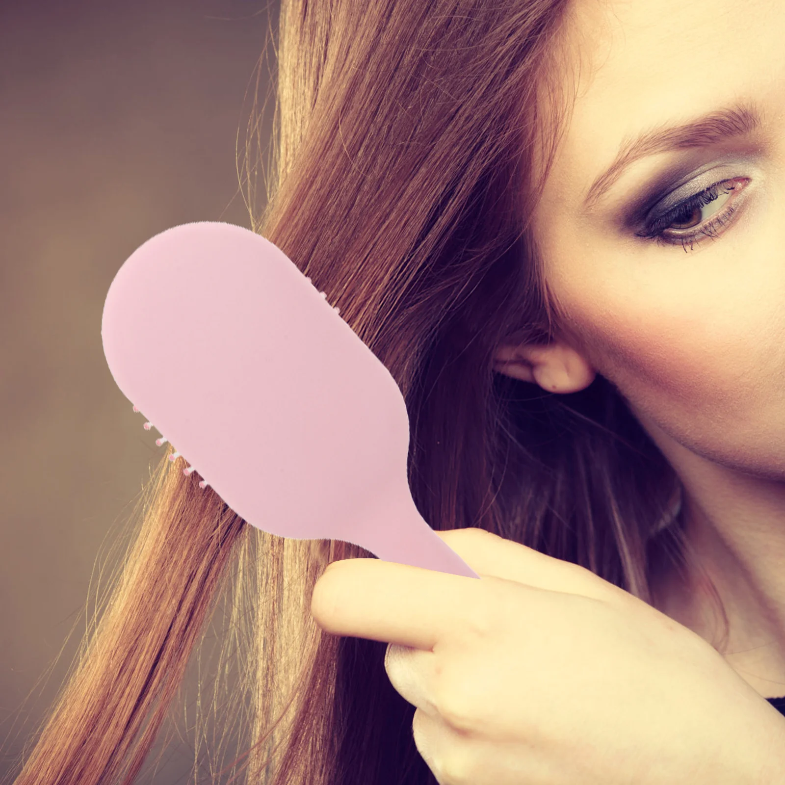 1pc Cartoon Detangling Hair Brush for Thin Hair Styling Comb Women Tool Lightweight Shaping Brush