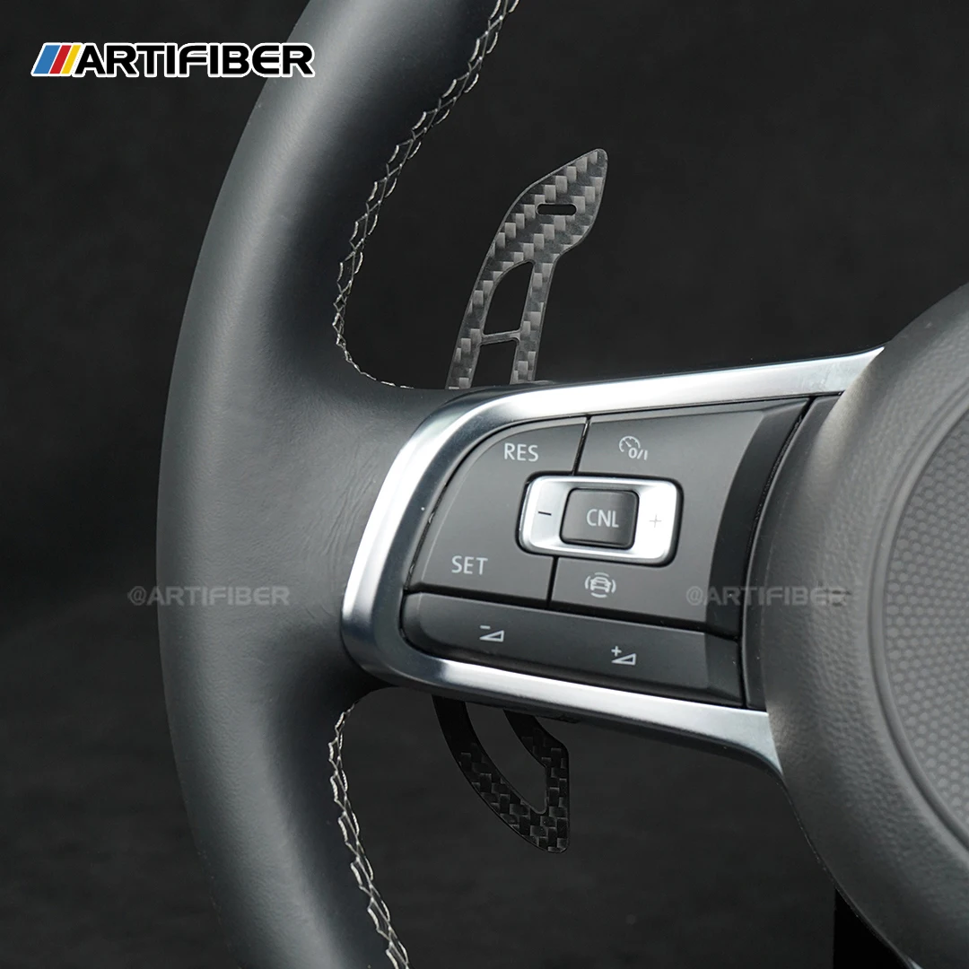 

100% Carbon Fiber Magnetic Paddle Shifters for Golf MK7 MK7.5 Golf R Scirocco Quick Shift Enhanced Driving Experience