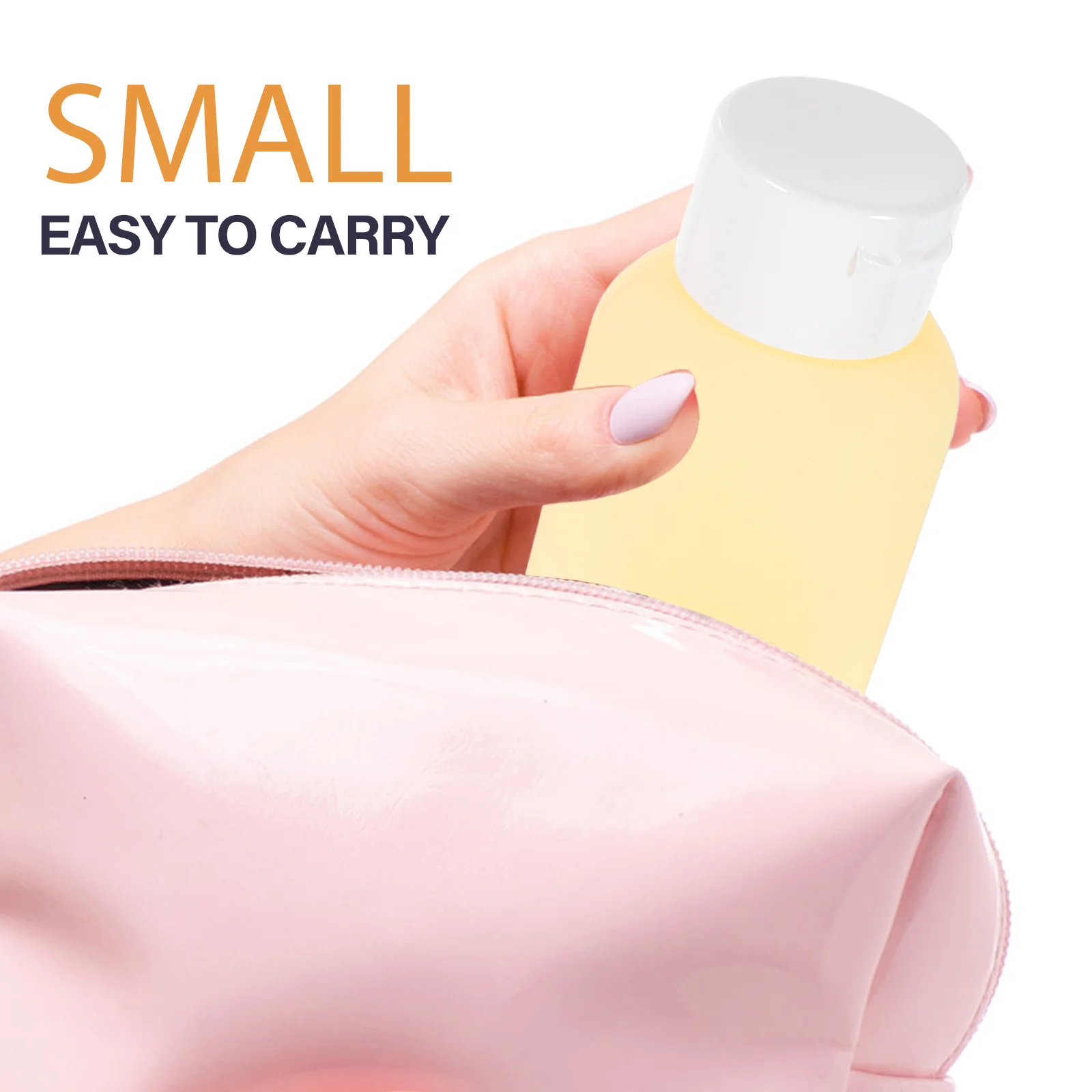 

6pcs Toiletry Bottles 60Ml Refillable Leak-Proof Shampoo Lotion Containers For Travel Empty Travel Size Bottles Set Lightweight