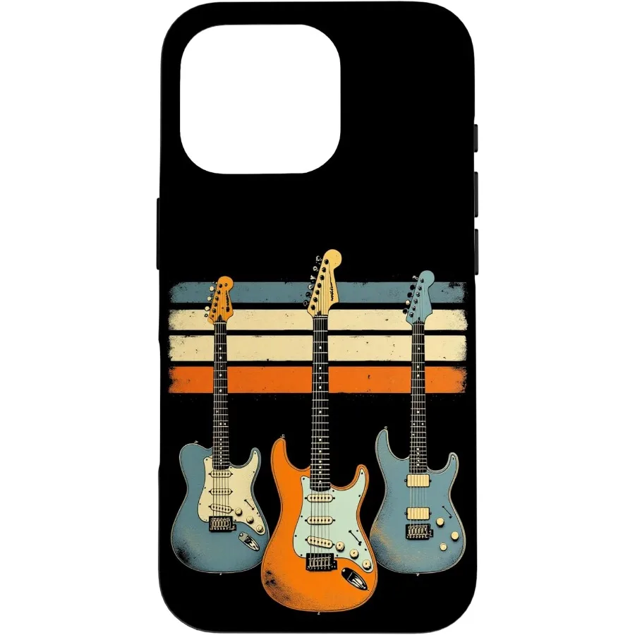 

Vintage Electric Guitar Case for iPhone 16 Pro