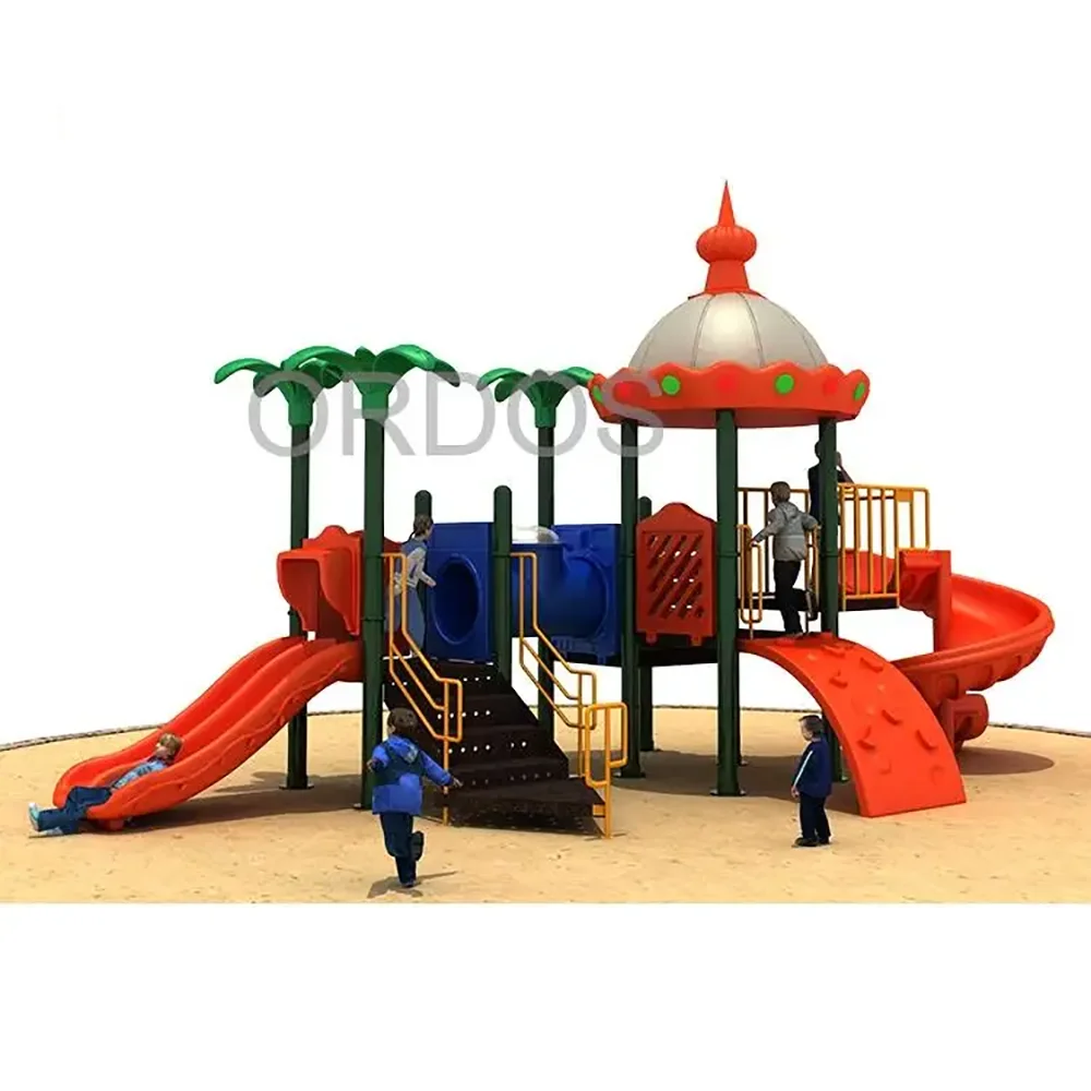 Safety Playground Equipment Kids Outdoor Playground Equipment Plastic Slide Outdoor Playground For Sale