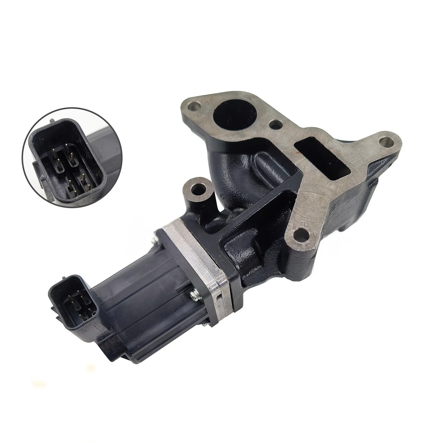 Suitable for Isuzu 4JJ1 Engine in Excavators NPR NQR NLR EGR Exhaust Gas Recirculation Valve Solenoid Valve Assembly