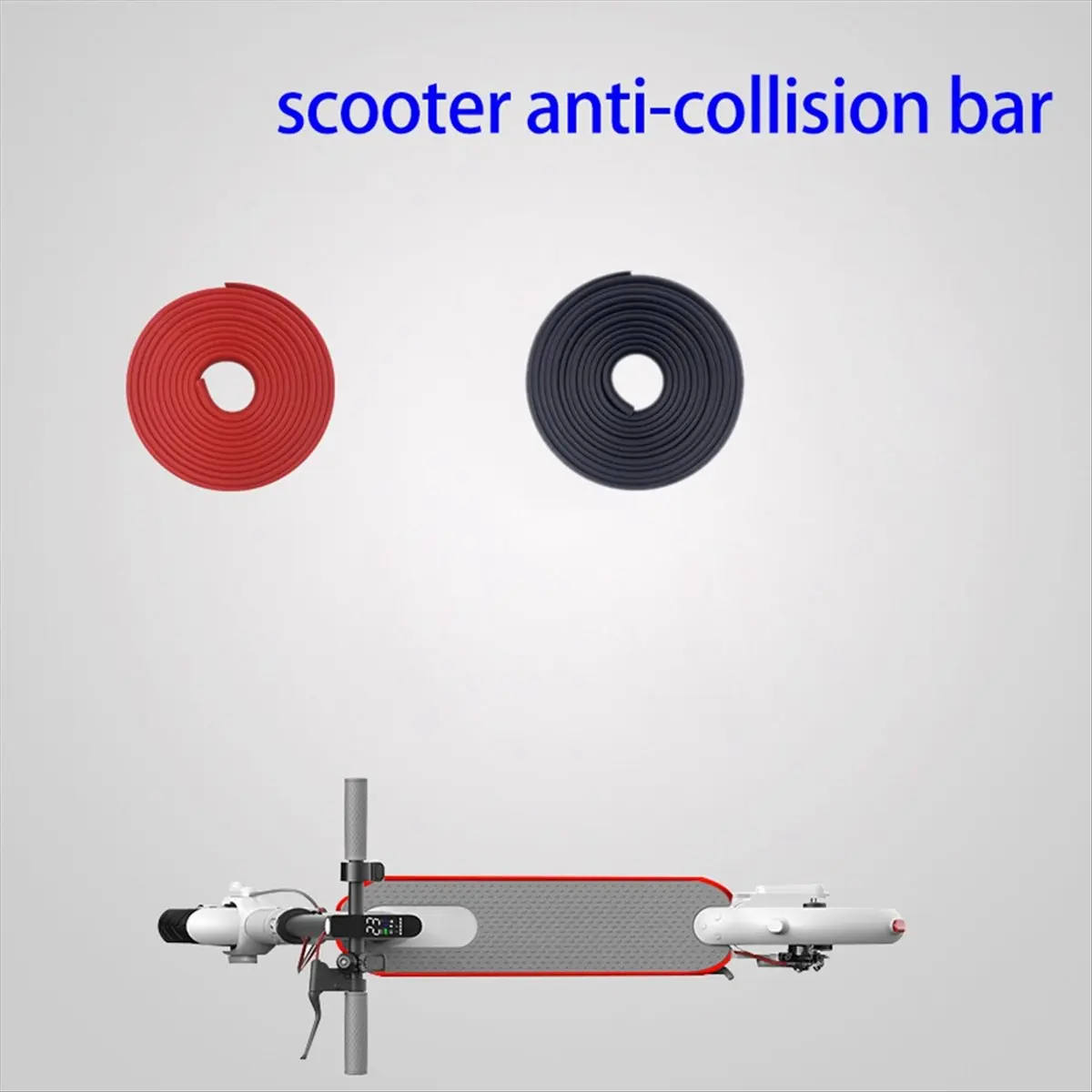 ONGE 2PCS Body Bumper for M365 Skateboard Scratchproof Scratch Strip Electric Scooter Anti-Collision