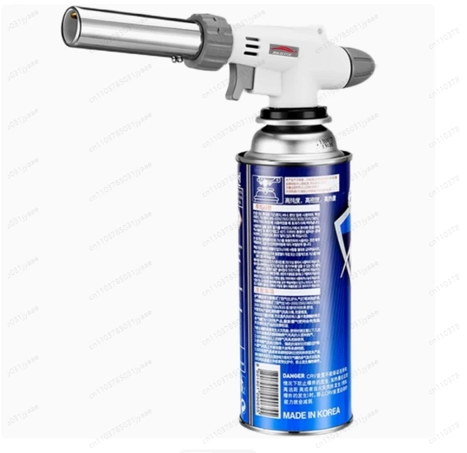 

Kitchen cooking torch, barbecue and welding, cassette flamethrower