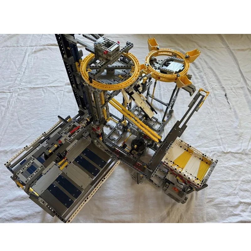 MOC-271088 Heavy Mining Dual-Screen Vibrating Deck Conveyor Building Block Model, 2631 Parts, Birthday and Christmas Toy Gift