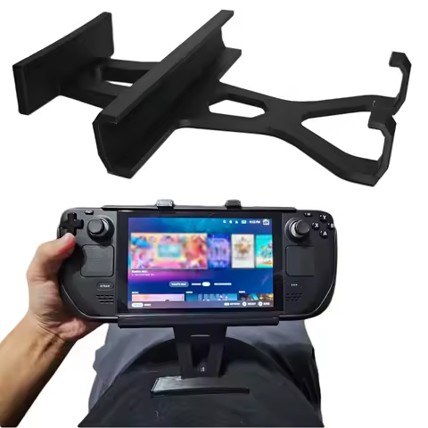For Steam Deck belly Stand Bracket Portable Chassis Base for Steam Deck Holder Requires a protective case Game Accessories