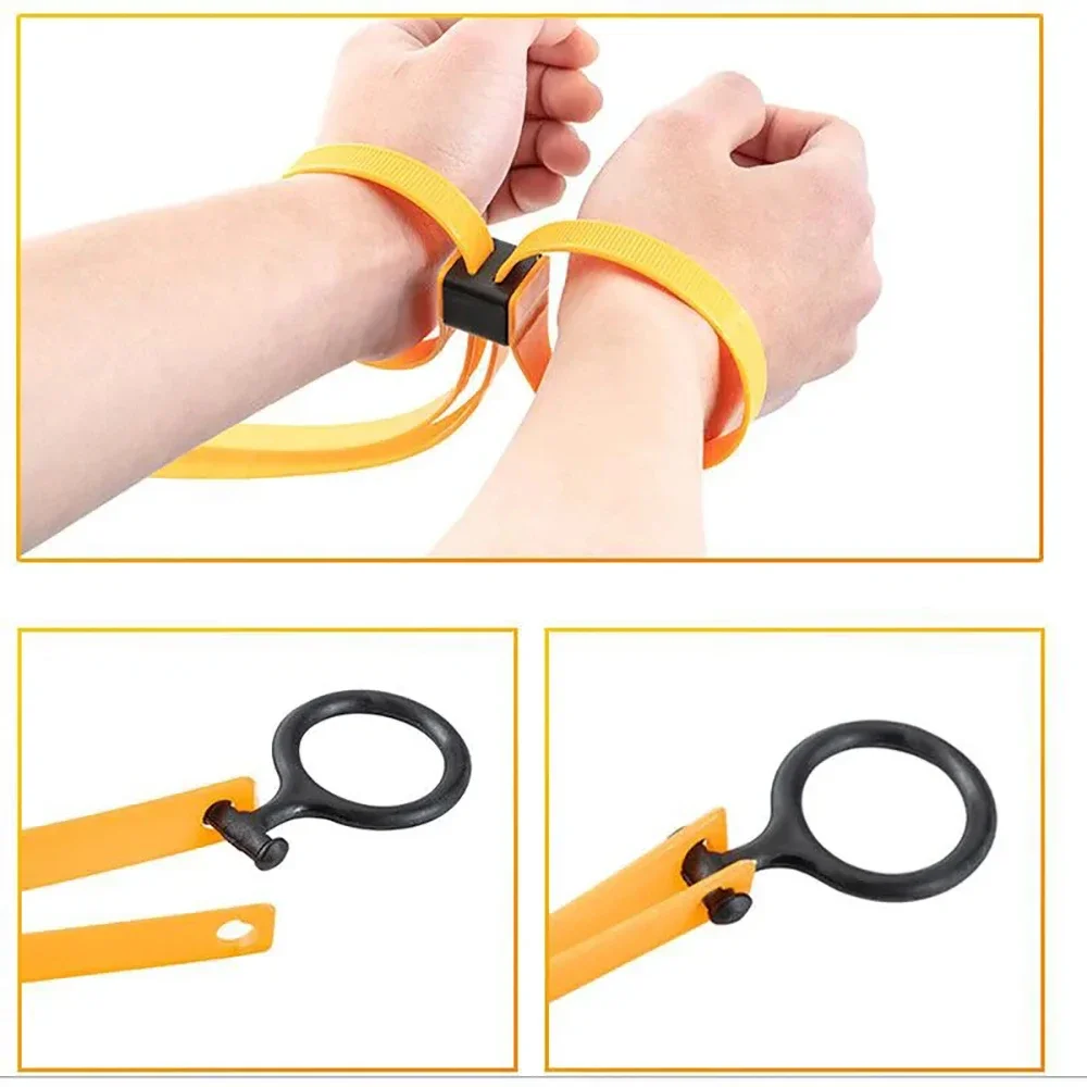 New Tactical Plastic Cable Tie Strap Handcuffs War Battle Agent Police CS TMC Gear Hunting Disposable Cable Tie Cosplay tactico