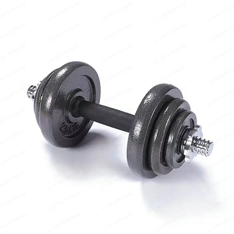 

Paint dumbbell gift box Men and women's household adjustable weight dumbbell pieces Fitness equipment becomes barbell