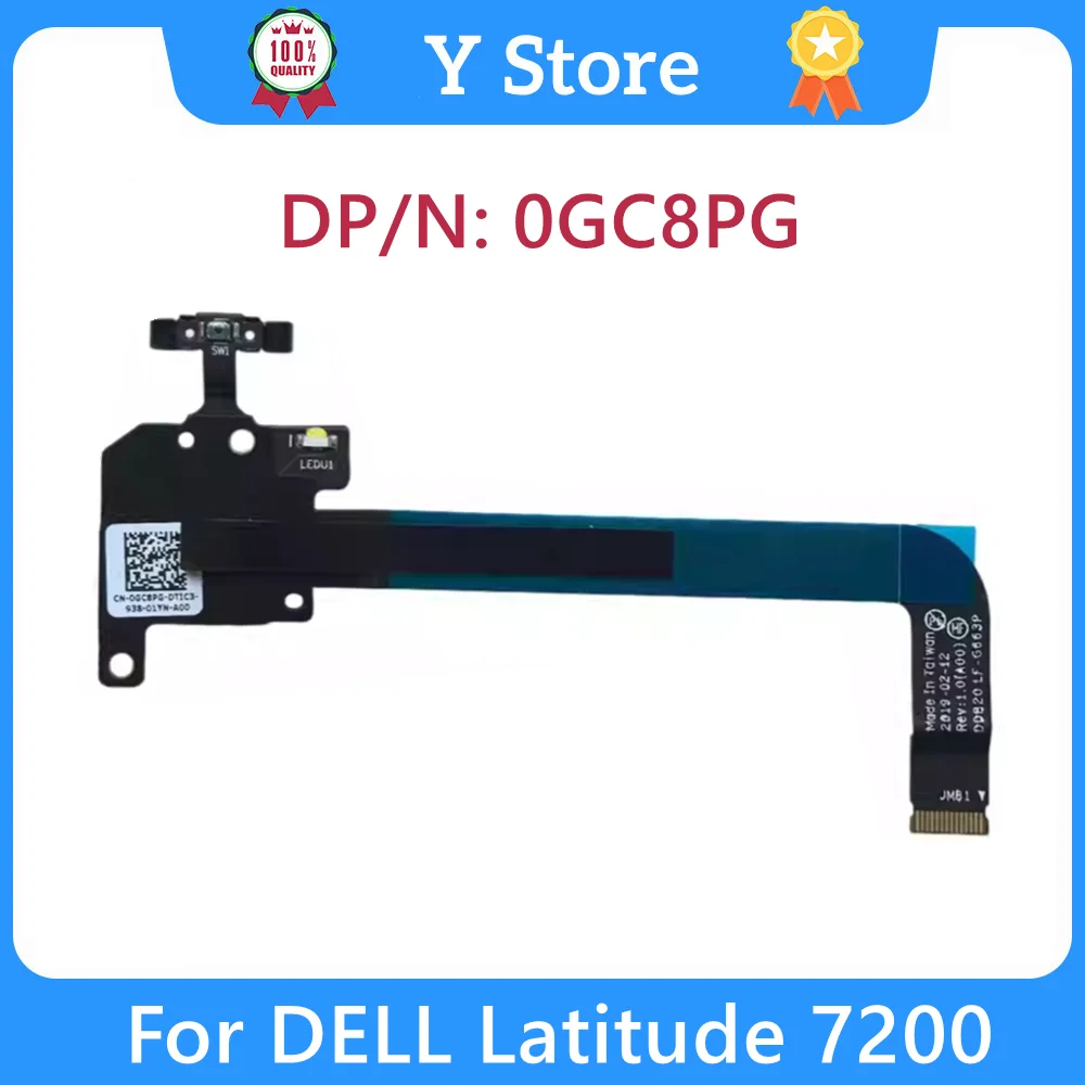 

Y Store New Original For DELL Latitude 7200 Laptop Switch Board LF-G664P 0GC8PG GC8PG CN-0GC8PG Fast Ship