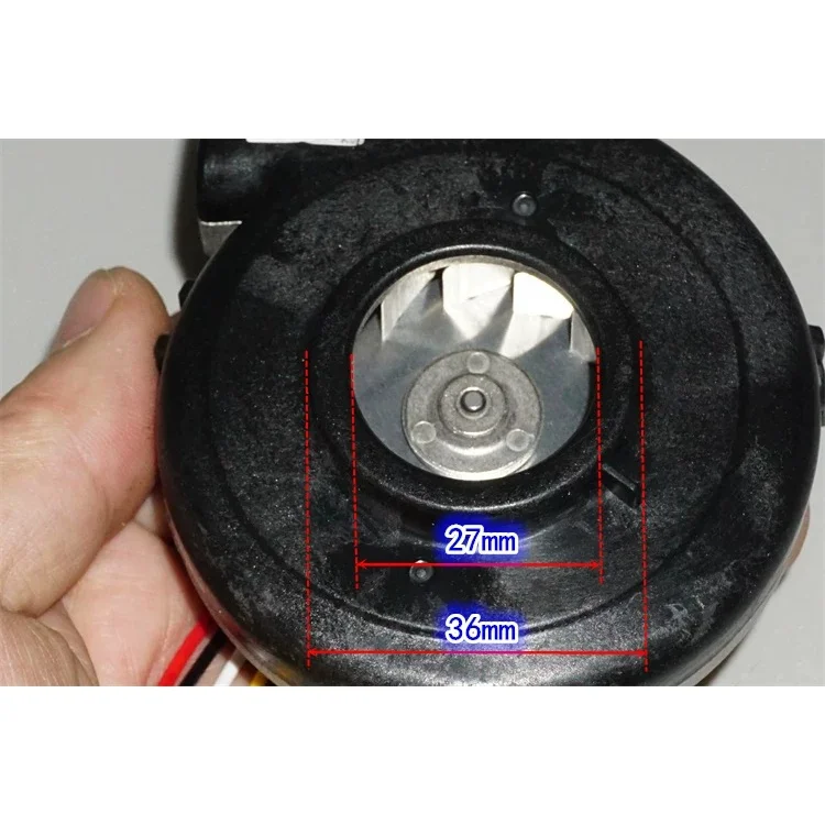 14.4V 30W high-power high-speed turbine centrifugal fan 12-18V ball bearing brushless motor turbine fan