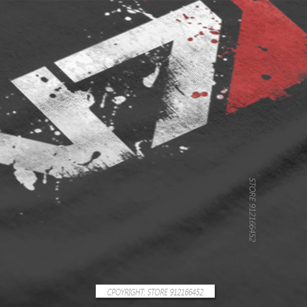 Mass Effect Game Distressed N7 T Shirt Classic Alternative High Quality Tshirt Big Size O-Neck Men Tshirts 100% Cotton Tops Tees