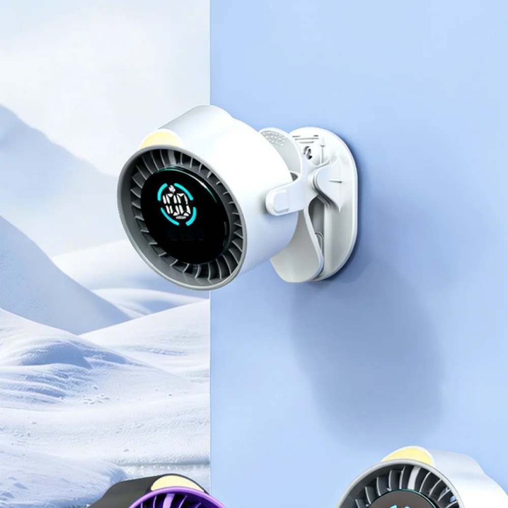Adjustable Clip On Fan USB Powered Personal Cooling Fan Silent For Stroller Office Desk Bedroom Bedside Travel