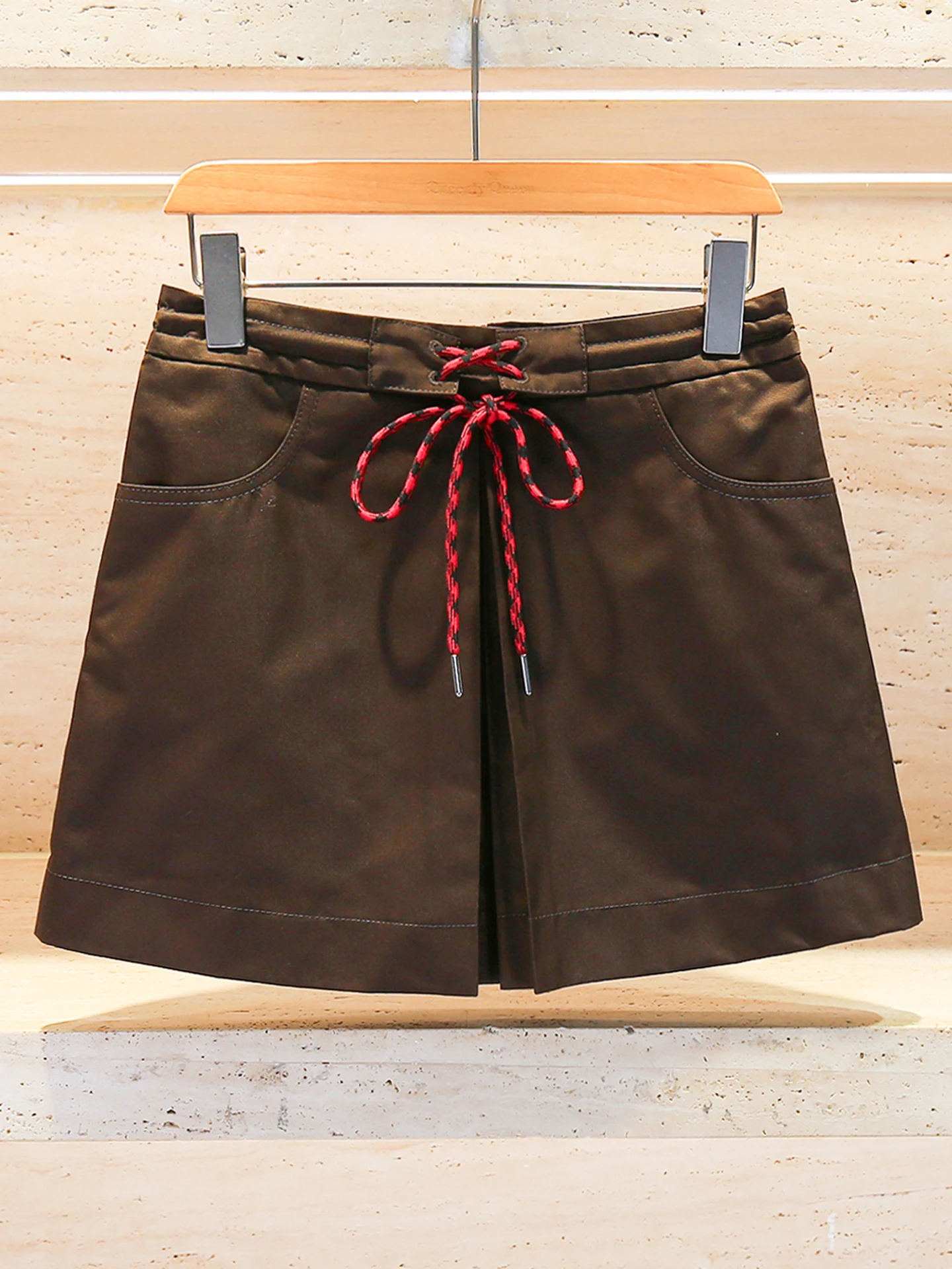 Hohe Taille Dstring ort Casual Vielseitige frauen Rock Hosen Hohe Taille Sommer Neue Ankunft Einfache Pendeln Sle