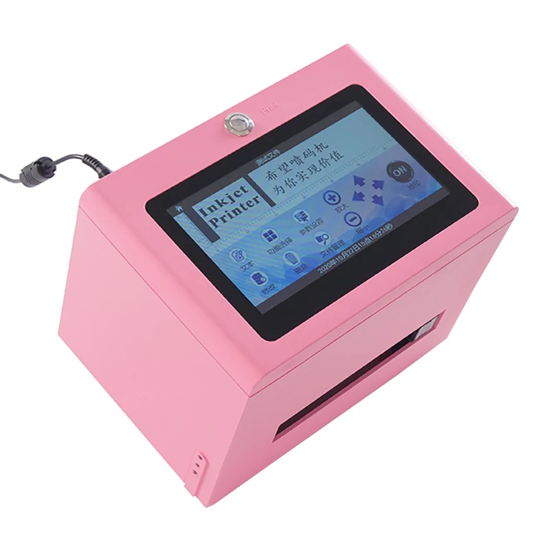 Tabletop Inkjet Printer Printing Coding Machine For Water Pet Bottle Printer Expiry Date Printing Machine